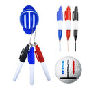 Golf Ball Clip Liner Marker Pen Putting Positioning Aids Outdoor Sports Too
