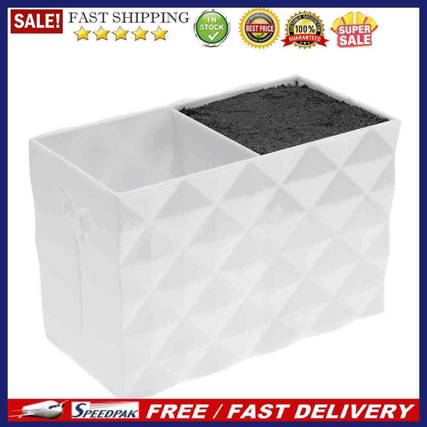 Hairdressing Scissors Stand Storage Box Salon Hair Clips Comb Clamps Organizer