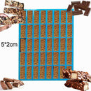 40-cavity Rectangle Soap Mold Cake Mold Silicone Mould 2021 Mold For Candy C0F3