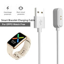 USB Charging Cable Smart Watch Chargers for OPPO Watch Free OWW206 (White)