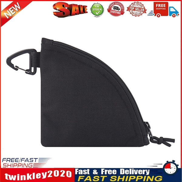 Waterproof Manual Coffee Filter Paper Storage Bag Organizer Pouch (Black) Newly