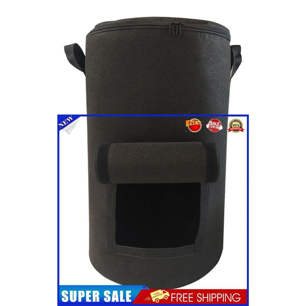 Potato Grow Bags Aeration Fabric Plant Growing Pots with Handle (33 Gallon)