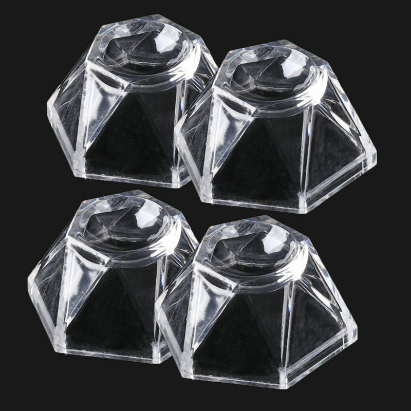 Display Stand Quartz Sphere Holder Transparent Pedestal Crystal Ball Base