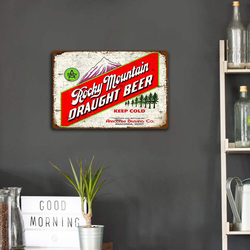 Letter Metal Sign Tin Plaque Retro Poster for Bar Pub Club Wall Painting