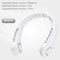 Bladeless Hanging Neck Fan Mini Leafless Mute Fans (White Upgraded Plastic)