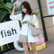 4pcs/set Shoulder Handbags Leather Women Crossbody Clutch Card Bags (Grey)