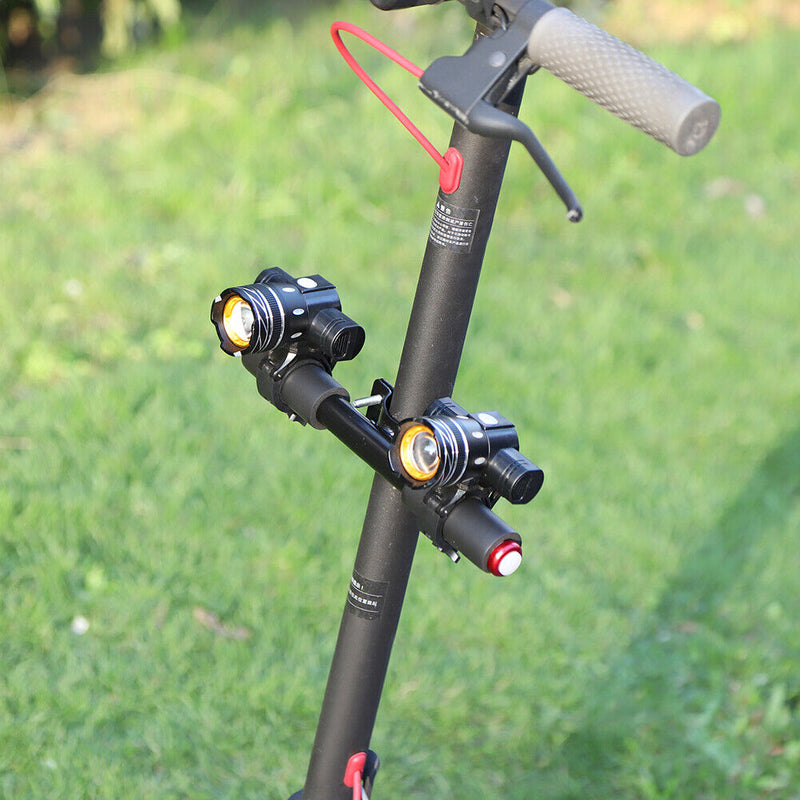 USB Rechargeable Scooter Headlamp Children's Handlebar Zoomable Scooter Front Light