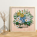 Diamond Painting 5D DIY Flower Partial Special Drill Rhinestone Kit (HB202)