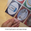 Trading Card Sleeve Pages 25 Pack 9 Pocket Trading Card Storage Album Pages