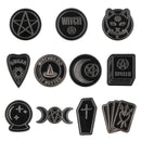 Witches Punk Dripping Oil Cartoon Enamel Pins Badge Brooch Clothes Lapel Pin