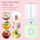 Portable Juicer Mixer USB Electric Small Blender Fruit Juice Cup (Green) Newly