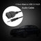 3.5mm Male to USB 2.0 Female Car AUX Stereo Audio Adapter Cable