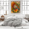 Hand Painted DIY Hummingbird Sunflower Oil Canvas Paint By Numbers Drawing