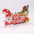 Handmade 5D DIY Diamond Painting Crystal Christmas Desktop Rhinestone Ornamen