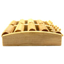 Wooden Spa Relief Anti Cellulite Massager Massage Reflexology Foot Roller