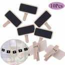 Stand Party Decor Message Note Clip Mini Blackboard Notice Sign Chalkboard