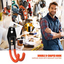 Heavy Duty Screw Installation 2 Hook Hanging Hook Bathroom Organizing Gadget