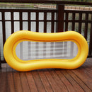 PVC Summer Water Hammock Inflatable Sleeping Cushion Air Bed with Pillow Desi