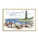 Embroidery DIY Landscape Garden Cross Stitch 14CT Stamped Ornaments Craft Print