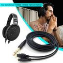 For Sennheiser HD580 HD600 HD650 HD660 Cable Headset Earphone Cord Accessories