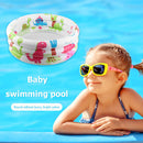 Baby Swimming Pool Ring PVC Inflatable Children Ocean Ball Pool (61cm) Newly