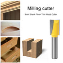 8mm Shank Straight Edge Trimming Router Bit Endmill Milling Cutter (1/2x20)