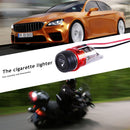12V Cigarette Lighter Assembly Car Motorcycle Boat Power Socket Plug (Red)