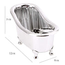 Decor Sundry Mini Bathtub Jewelry Storage Box Makeup Organizer Container