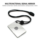 Signal Mirror Traval Hiking Accessories Multifunction Survival Marine Kayak Device