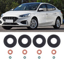 For Ford Transit Mk7 2.2 2.4 3.2 TDCi Fuel Injector Seal Washer O-Ring Kit Newly