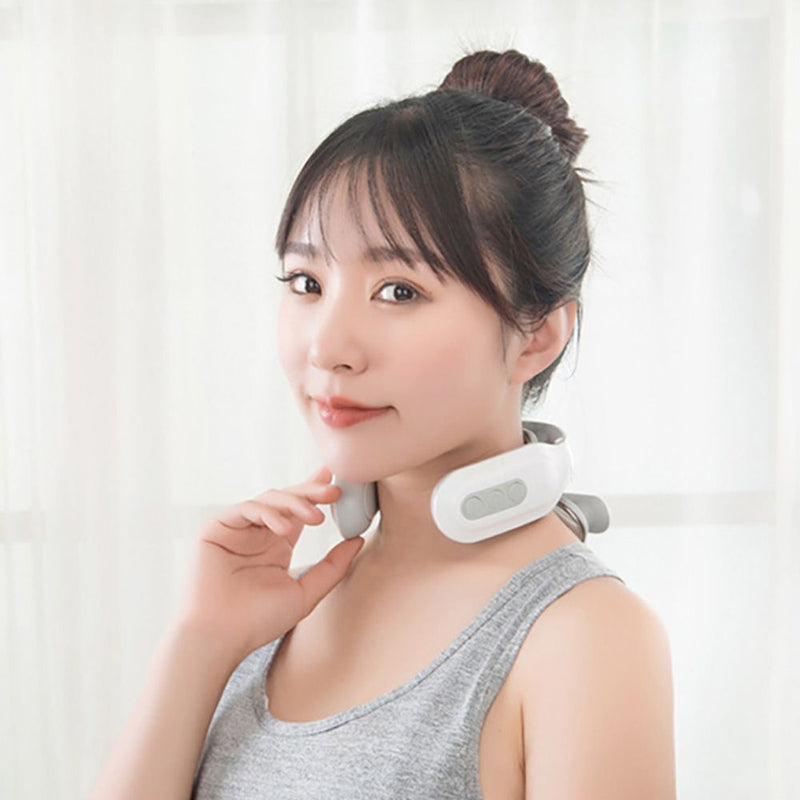 Electric Heat Therapy Relax Muscle Body Cervical Shoulder Neck Massager