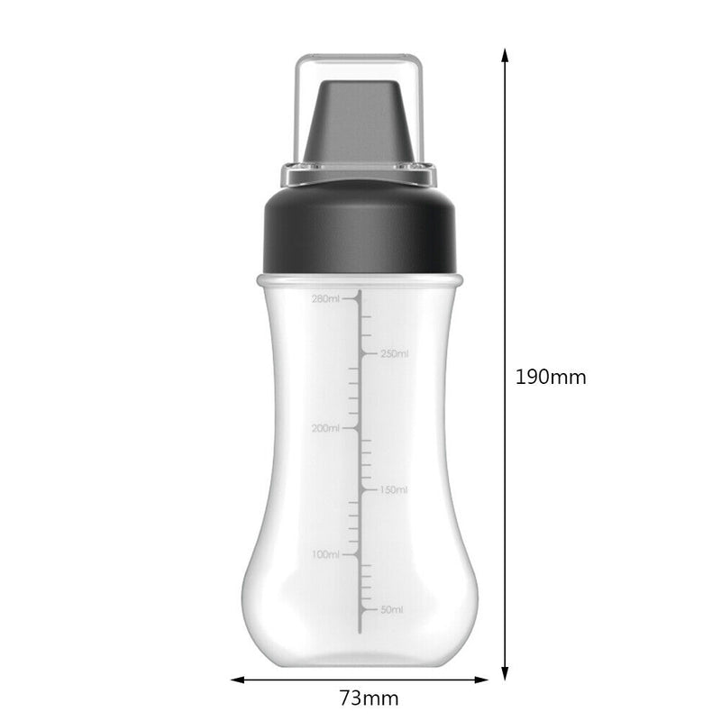 5 Holes Squeeze Bottle Food Grade Plastic Ketchup Mustard Mayo Olive Oil Bottles