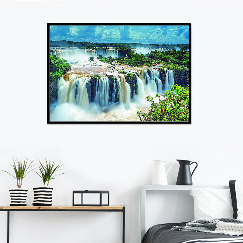 5D Diamond Embroidery Painting DIY Grand Waterfall Rhinestones Cross Stitch