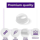 118X Self Adhesive Clear Silicone Gel Round Door Cabinet Pads 5Types Bumper G4K1
