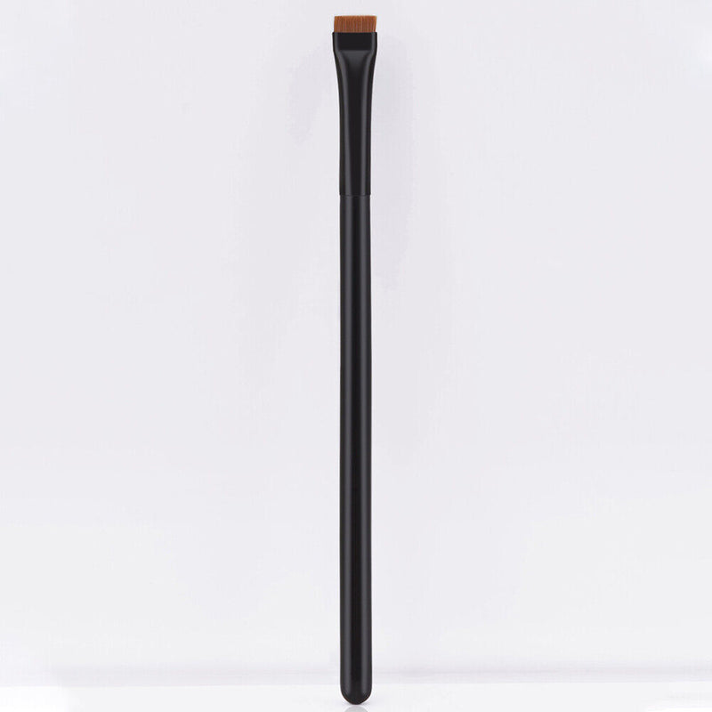 Professional Fine Makeup Brush Black Flat Fine Eyeliner Eyebrow Make Up Bru