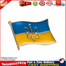 Ukraine Flag Medal Alloy Metal Lapel Pin Badges Men Women Pin Jewelry Gift Newly