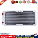 240mm 18 Tube Straight Thread Heat Radiator Exchanger for PC Water Cooling Newly