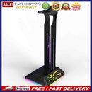 RGB Headphone Holder Rack 6 Monochrome Modes Gamer Headset Display Stand