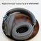 Headphone Pad Soft Sponge Cover for ATH-SR9 DSR9BT Head-mounted Leather Earmuffs
