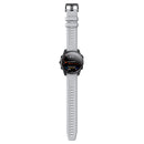 22mm Silicone Strap for Garmin Fenix 7/6/6 Pro/5/5 Plus Watch Band (Grey) Newly