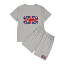 Platinum Jubilee Iron on Screen Print Heat Transfer for Clothing Union Jack