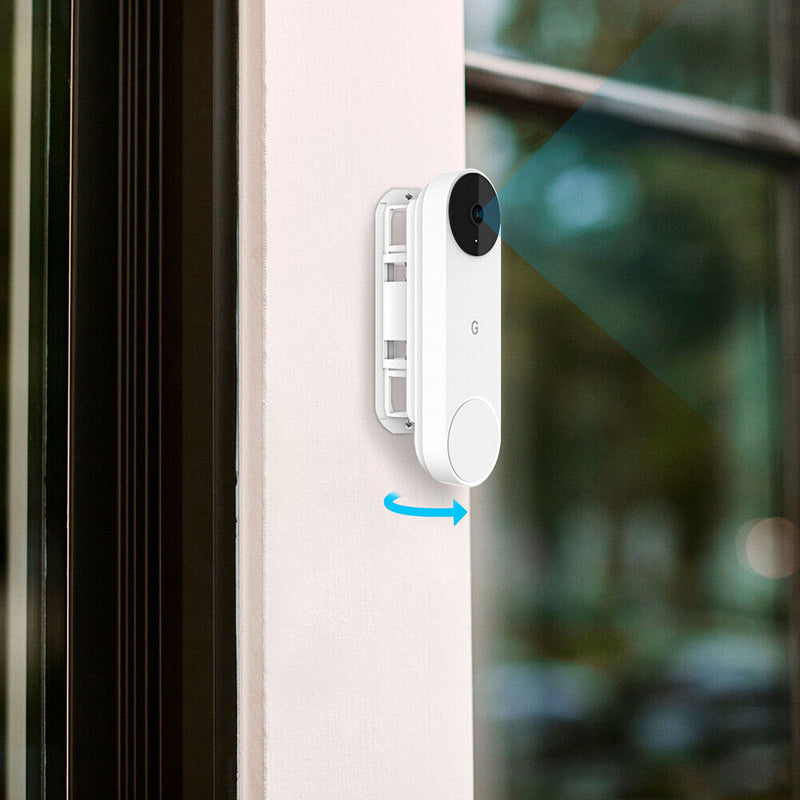 Doorbell Horizontal Bracket Wall Mounted Doorbell Accessories for Google Nest