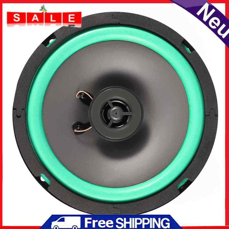 Car Coaxial Speakers, 16.5cm, 85dB, High Sound Quality, Universal, 80