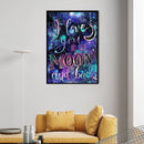 No Frame Nordic Modern Canvas Print Painting Starry Sky Wall Art Picture Poster