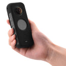 Silicone Case Shell for Insta360 One X2 Camera Lens Protector (Black) Newly