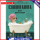 11CT Full Embroidery Kit DIY Bathing Puppy Printed Cross Stitch Needlework Craft