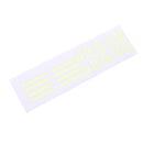 Luminous Car Door Window Lift Button Stickers Decals Car Styling (Green) Newly