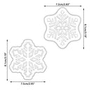 Stamp Biscuit Mold Christmas Snowflake Cookie Cutter Cookie Embosser Mold