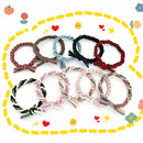 Concise Thick Hair Accessories Hand-woven High Elastic Hair Tie Rope Hair Ring