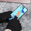 slip Warm Gloves Winter Thermal Fingerless Stretch Gloves Half Finger Mitten